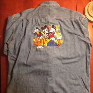 The Disney Store Men’s Jean Jacket XL